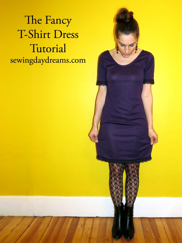 t shirt dress tutorial