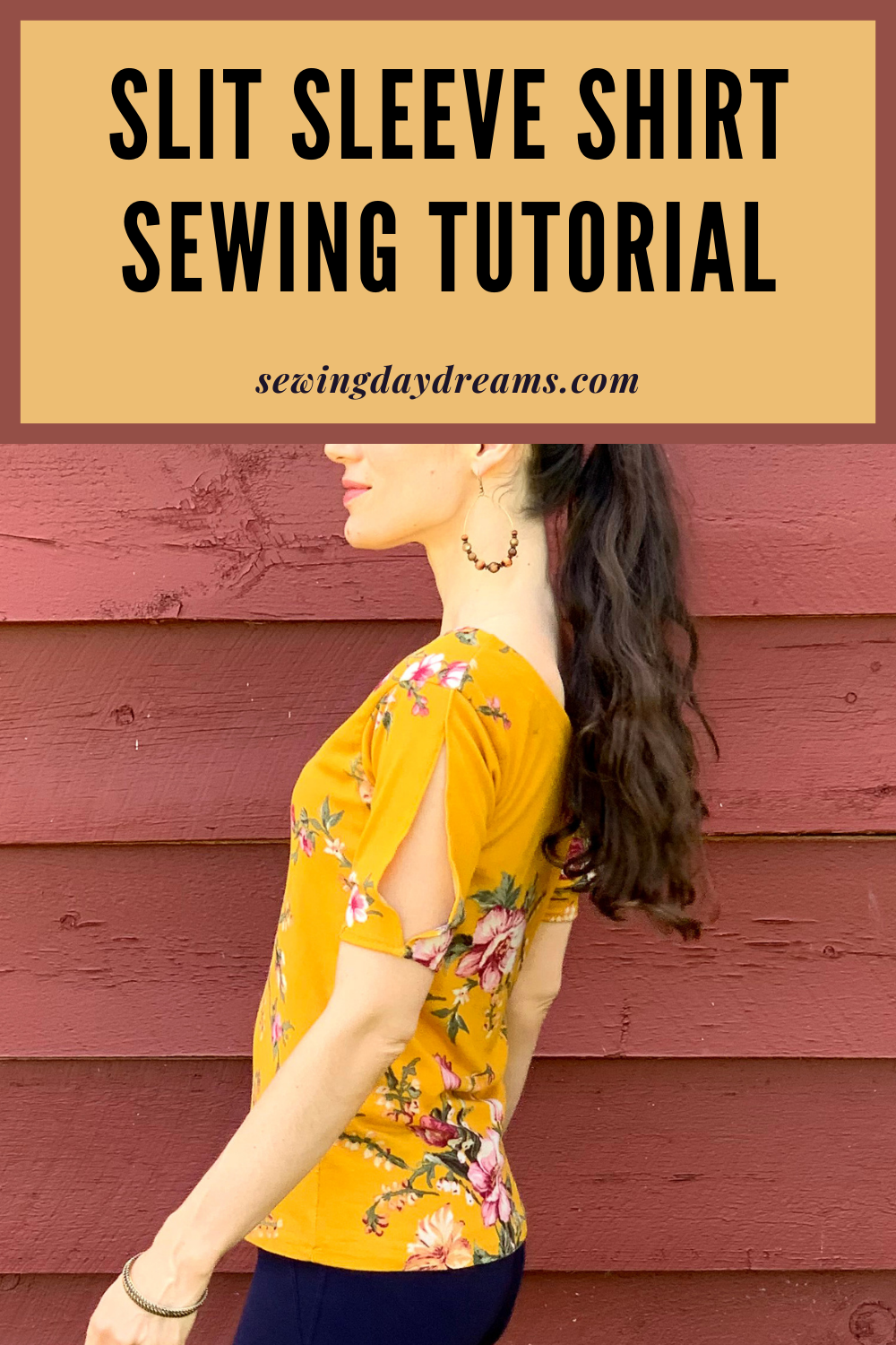 Slit Sleeve Shirt Sewing Tutorial | Sewing Daydreams